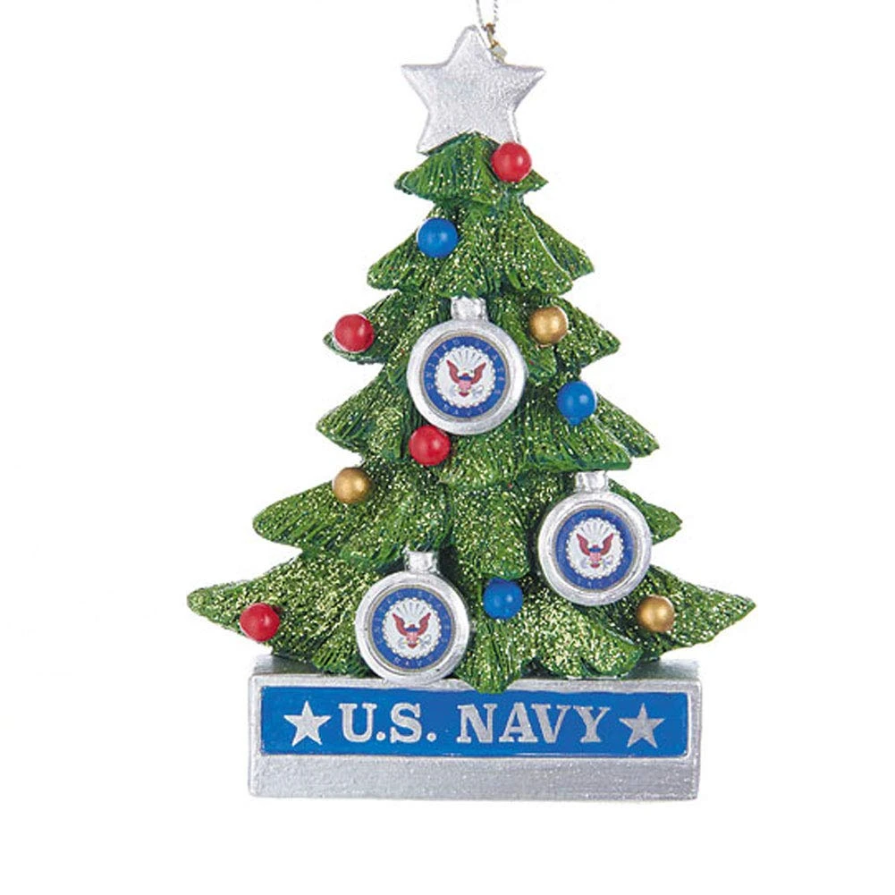 Kurt Adler U.S. Navy Christmas Tree Ornament 1 Kurt Adler U.S. Navy Christmas Tree Ornament