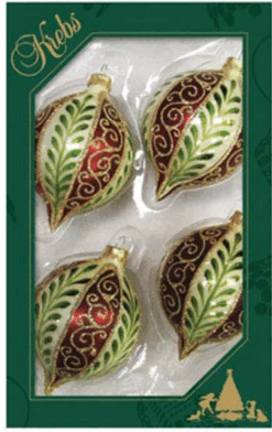 Chablis Gold Drop Shapes With Vertical Leaves And Scrolls - 7 Chablis Gold Drop Shapes With Vertical Leaves And Scrolls - -Country Christmas Loft Shop r92fonza0ucx92ukd4m1