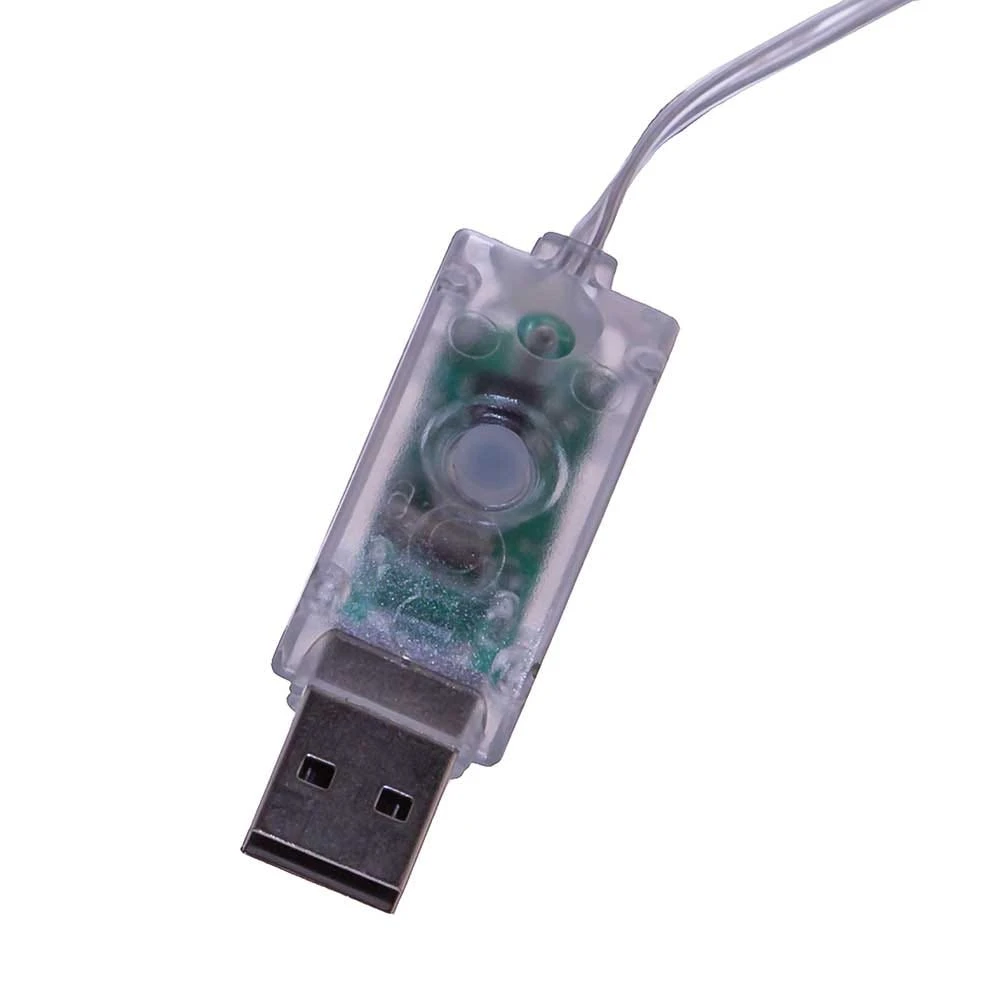 Kurt Adler Lighted USB Gold And Silver Glass Ball Ornament - Dark Gold 7 Kurt Adler Lighted USB Gold And Silver Glass Ball Ornament - Dark Gold - Image 7