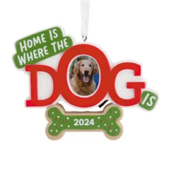 Hallmark Classic Dog Dated Photo Holder Ornament