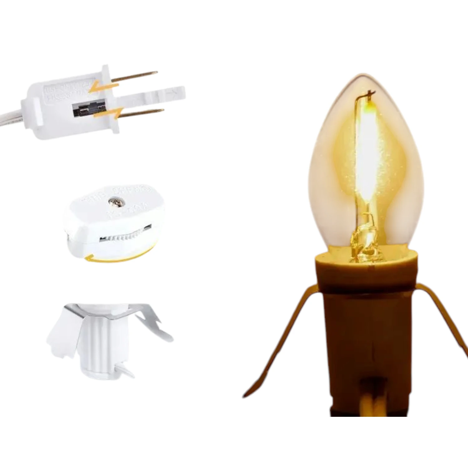 Village Clip In Light Cord - 1 Head 2 Village Clip In Light Cord - 1 Head - Image 2