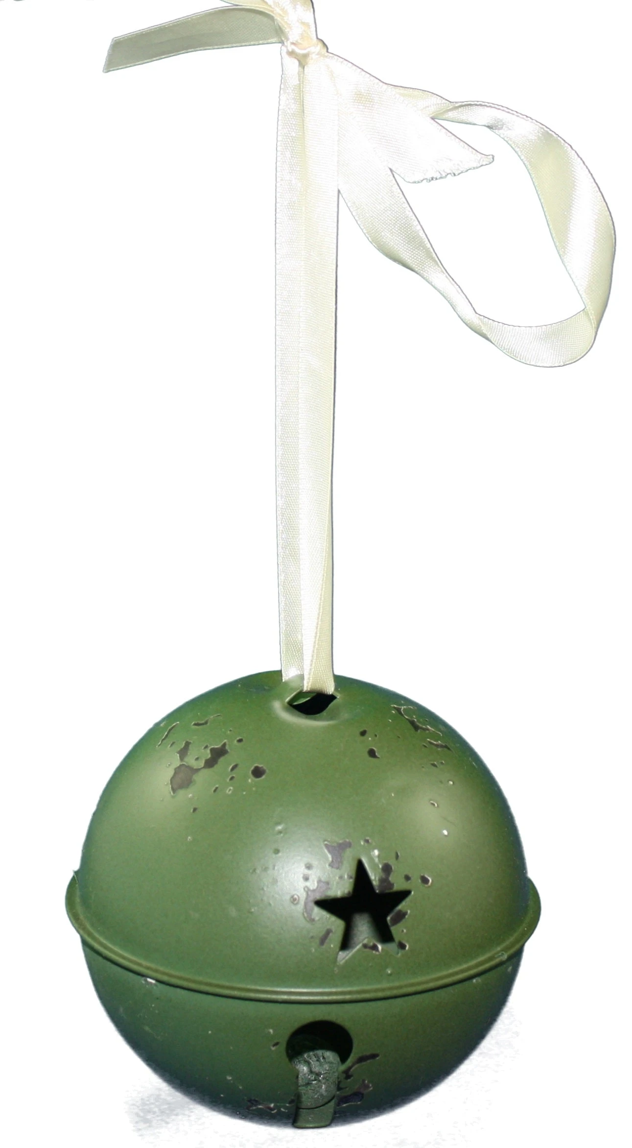 Metal Jingle Bell - Green Large 1 Metal Jingle Bell - Green Large