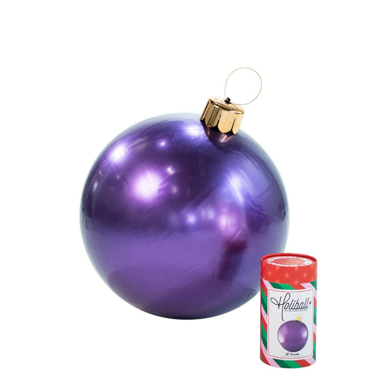 Holiball Inflatable Ornament - 18" - 5 Holiball Inflatable Ornament - 18" - - Image 5