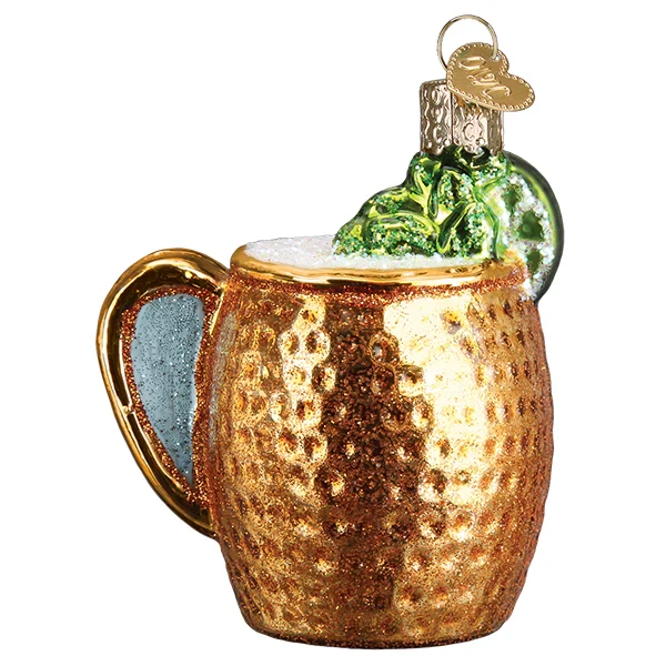 Old World Christmas Moscow Mule Mug Ornament 3 Old World Christmas Moscow Mule Mug Ornament - Image 3