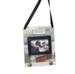 Vermont Photo Frame Ornament