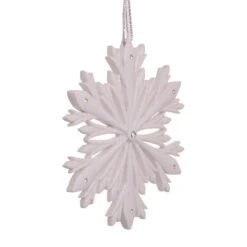 Kurt Adler Elegant Snowflake Ornament With Swarovski Elements -Country Christmas Loft Shop shgnfltmgmgwhxrxtplc