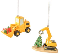 Earth Mover Ornament -