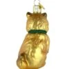 Cairn Terrier Glass Ornament