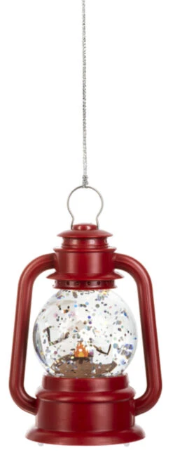 LED Light Up S'mores Lantern Mini Shimmer Ornament