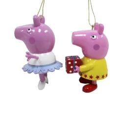 Kurt Adler Peppa Pig Ornament - Yellow Dress -Country Christmas Loft Shop syr9vbvupyculhqyobeg