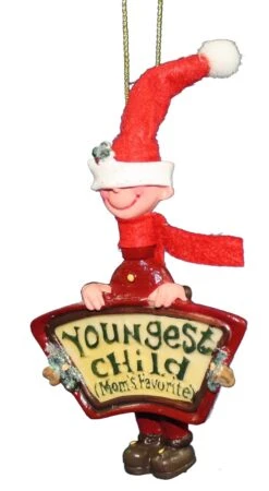 Kurt Adler 3.5 Inch Mom's Favorite Ornament - First Boy -Country Christmas Loft Shop t1exakaddyoba3ybhtqd