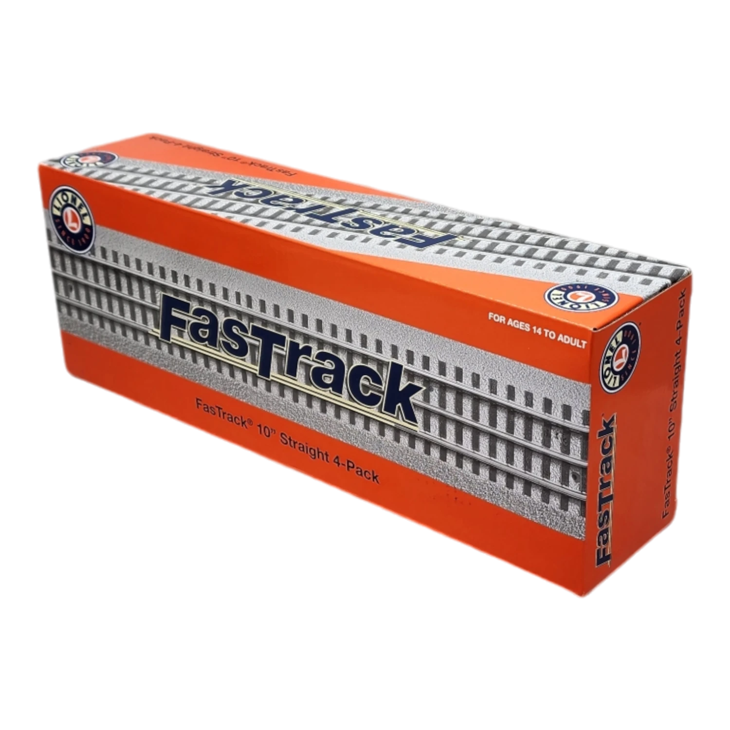 Lionel O-Gauge FasTrack 10” Straight - 4 Pack 4 Lionel O-Gauge FasTrack 10” Straight - 4 Pack - Image 4
