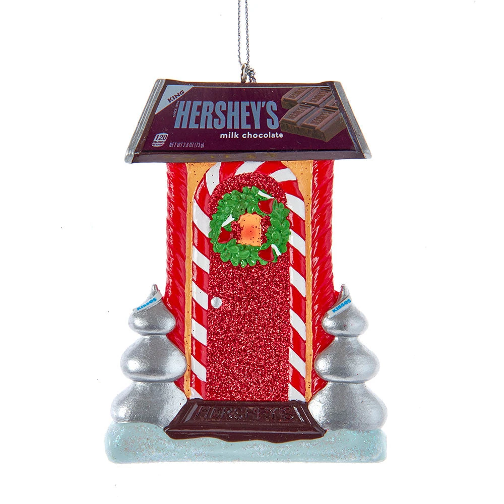 Kurt Adler Hershey's Gingerbread Door Ornament 1 Kurt Adler Hershey's Gingerbread Door Ornament