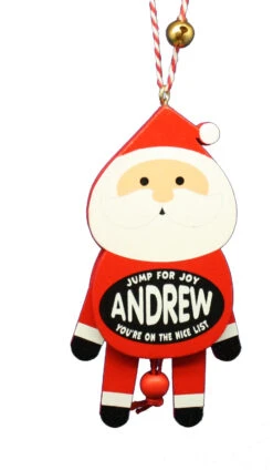 Dancing Wooden Ornament (A - D) - -Country Christmas Loft Shop tbzwm0b25981u7ks0ua5