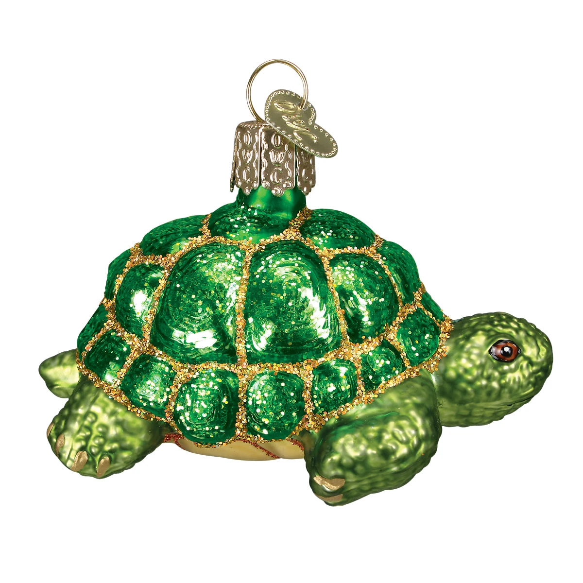 Tortoise Glass Ornament 1 Tortoise Glass Ornament
