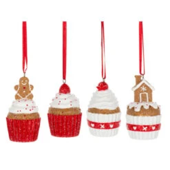 Cupcake Ornament -