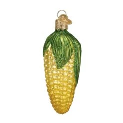 Ear Of Corn Glass Ornament 10 Ear Of Corn Glass Ornament -Country Christmas Loft Shop tfnk6zo6mo27l5u0mbrt