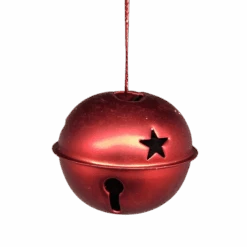 Jingle Bells (8 Pack) - 50mm - Matt Red 6 Jingle Bells (8 Pack) - 50mm - Matt Red -Country Christmas Loft Shop tg6ko493js93yf9ha0w9