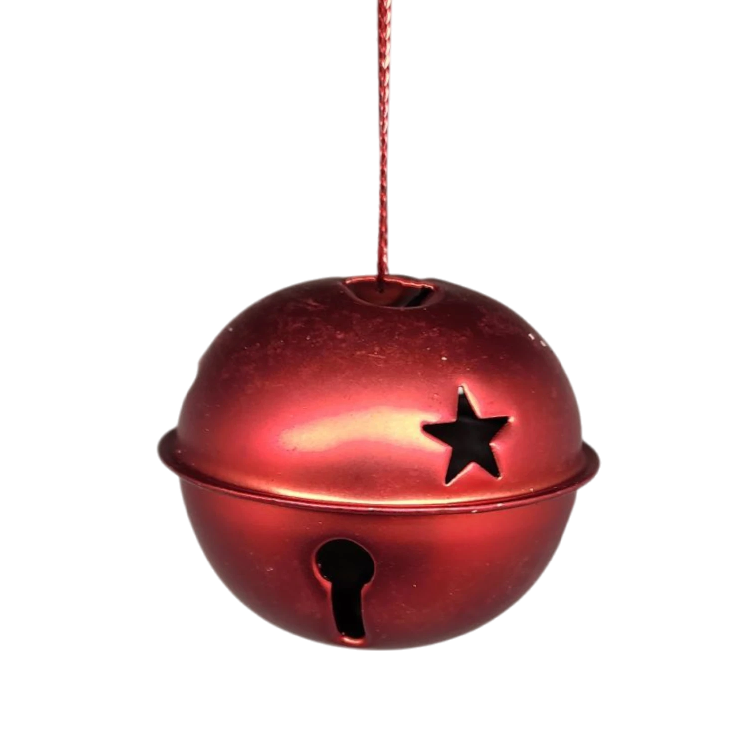 Jingle Bells (8 Pack) - 50mm - Matt Red 3 Jingle Bells (8 Pack) - 50mm - Matt Red - Image 3