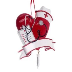 Kurt Adler Nurse Heart Ornament -Country Christmas Loft Shop tkinah37h3onzayltth8
