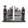 Department 56 Spooky Wrought Iron Gate Halloween Village Accessory