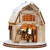 Santas Reindeer Barn Ginger Cottage Collection