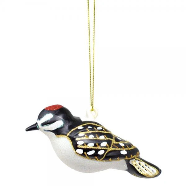 Downy Woodpecker Ornament 1 Downy Woodpecker Ornament