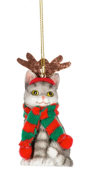 Fleas Navidad Cat Ornament - American Shorthair 1 Fleas Navidad Cat Ornament - American Shorthair