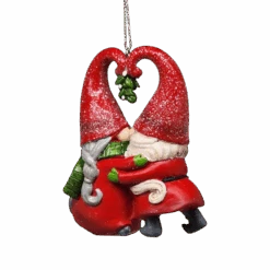 Gnomes Under The Mistletoe Ornament -Country Christmas Loft Shop tu6f3t1xva65bwg2fwru