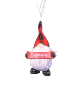 Personalized Gnome Ornament (Letters J-P) - Luke -Country Christmas Loft Shop tuuw67swbaxuh9qdug1p