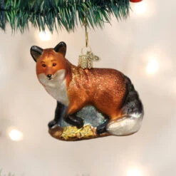 Red Fox Glass Ornament 7 Red Fox Glass Ornament -Country Christmas Loft Shop tuz745otvowy5kxdb9cj
