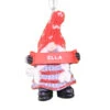 Personalized Gnome Ornament (Letters A-I) - Ella