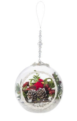 Cardinal Terrarium Ornament