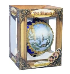 Krebs Masters On Silk 2023 Ornament - Winter Night