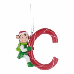 Kindness Elves Monogram Ornament - 35 Kindness Elves Monogram Ornament - -Country Christmas Loft Shop uiyhnctufdjfvib9km76