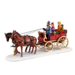 Lemax Carriage Cheer Figurine