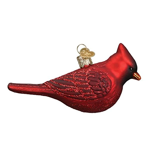 Northern Cardinal Glass Ornament 1 Northern Cardinal Glass Ornament