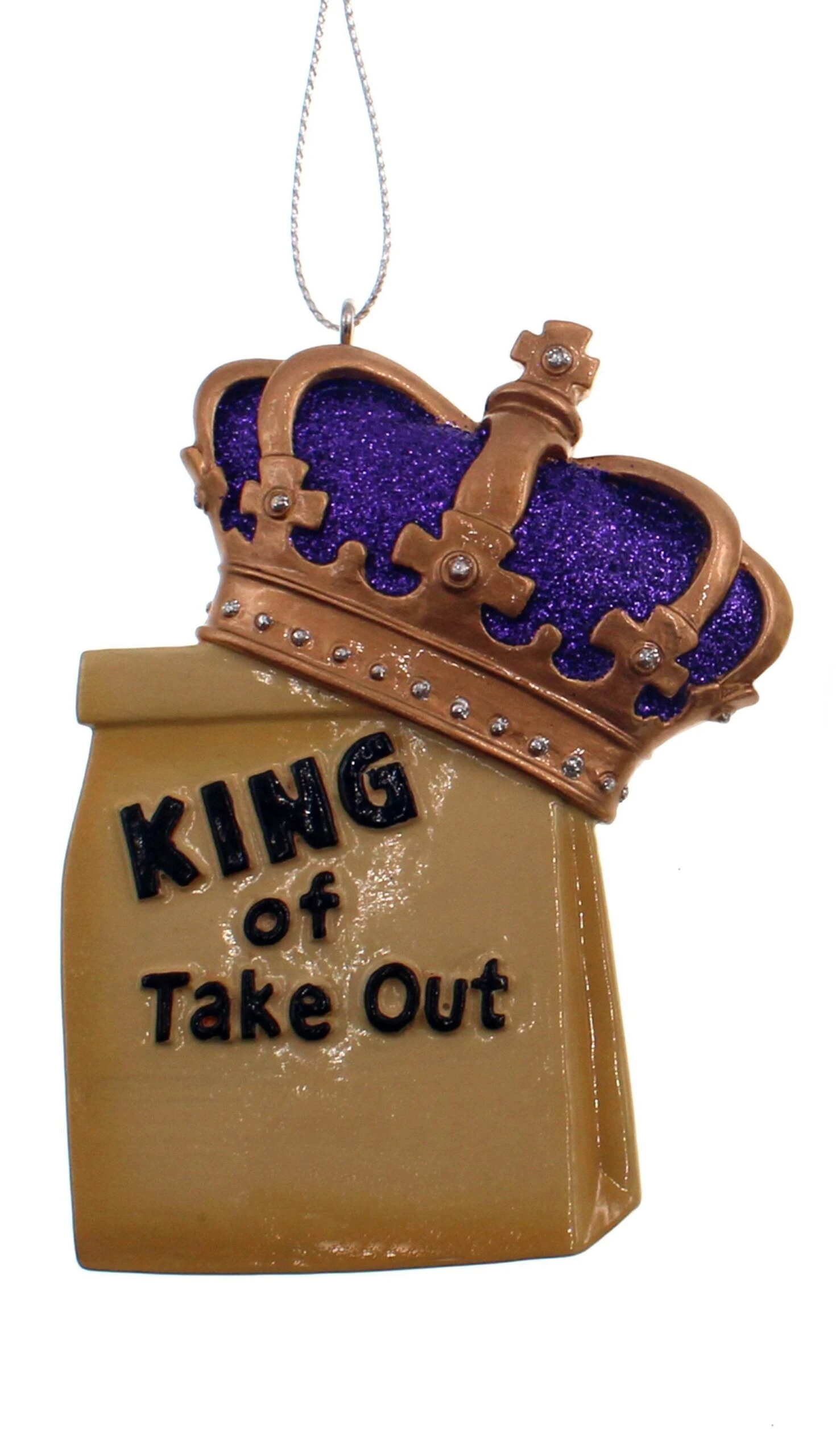 Kurt Adler Take-out Royalty Ornament - King 2 Kurt Adler Take-out Royalty Ornament - King - Image 2