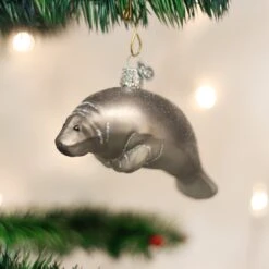 Old World Christmas Manatee Ornament 7 Old World Christmas Manatee Ornament -Country Christmas Loft Shop uwzwwm61tba3csv5qbmt