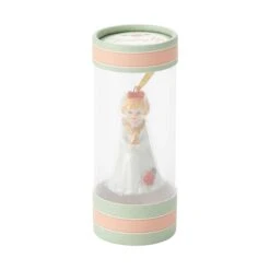 Enesco Growing Up Girl Ornament - Brunette Age 2