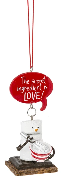 Toasted S'mores Baking Ornaments -