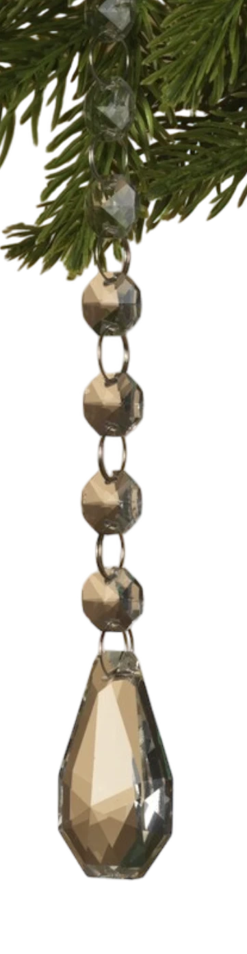 Glass Look Acrylic Jewel Ornament - 4 Glass Look Acrylic Jewel Ornament - - Image 4