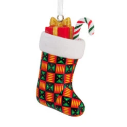 Hallmark Mahogany Stocking Ornament
