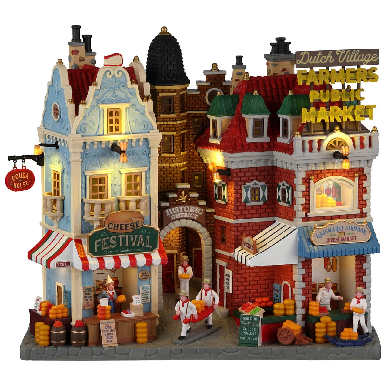 Lemax Dutch Cheese Festival And Farmers Market Facade 1 Lemax Dutch Cheese Festival And Farmers Market Facade