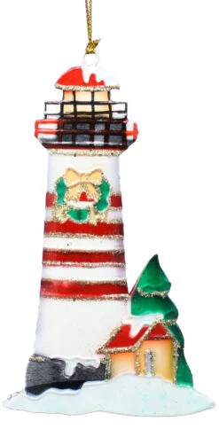Kurt Adler Tin Lighthouse Ornament - 6 Kurt Adler Tin Lighthouse Ornament - -Country Christmas Loft Shop vkxcq7vmmfckafeuoshs