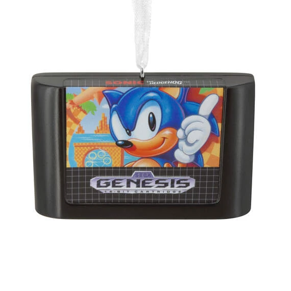 Hallmark Sega Game Cartridge Ornament 1 Hallmark Sega Game Cartridge Ornament
