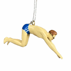 Male Swimmer Ornament