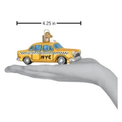 NYC Taxi Cab Glass Ornament 7 NYC Taxi Cab Glass Ornament -Country Christmas Loft Shop vvxd5o9snhxhwod2fsmq