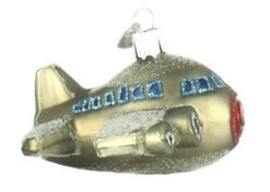 Old World Christmas Airplane -Country Christmas Loft Shop wc3014h8ulkclsvdzsno