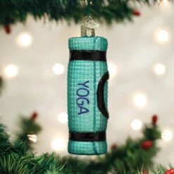 Yoga Mat Ornament -Country Christmas Loft Shop wlbcyb5rhygbu5mo8rwn